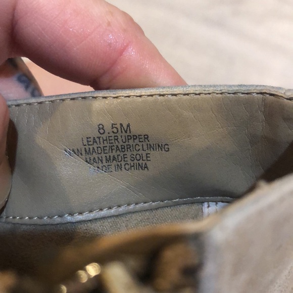 Gianni Bini • Distressed Leather Ankle Boots - Picture 11 of 11